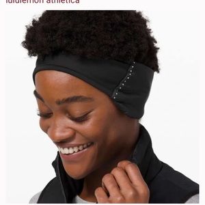 Lululemon Down For It All Earwarmer Black
